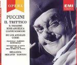 Il Trittico (Il Tabarro - Suor Angelica - Gianni Schicchi) - CD Audio di Giacomo Puccini,Tito Gobbi,Victoria De Los Angeles,Tullio Serafin,Gabriele Santini,Orchestra del Teatro dell'Opera di Roma