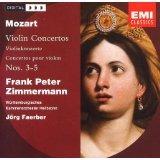 Mozart Concertos 3 4 5 - CD Audio di Frank Peter Zimmermann