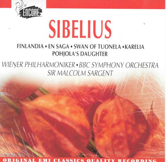 Finlandia Op.26 - CD Audio di Jean Sibelius,Malcolm Sargent