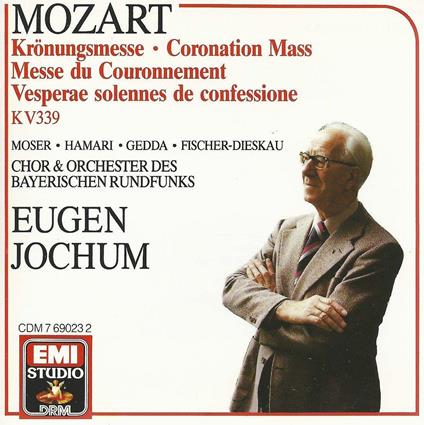 Coronation Mass + KV339 - CD Audio di Wolfgang Amadeus Mozart