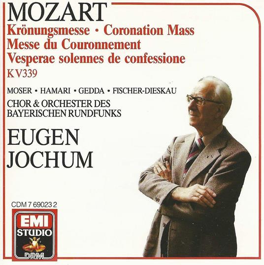 Coronation Mass + KV339 - CD Audio di Wolfgang Amadeus Mozart
