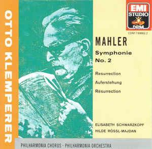 Symphony No.2 - CD Audio di Gustav Mahler,Otto Klemperer,Philharmonia Orchestra