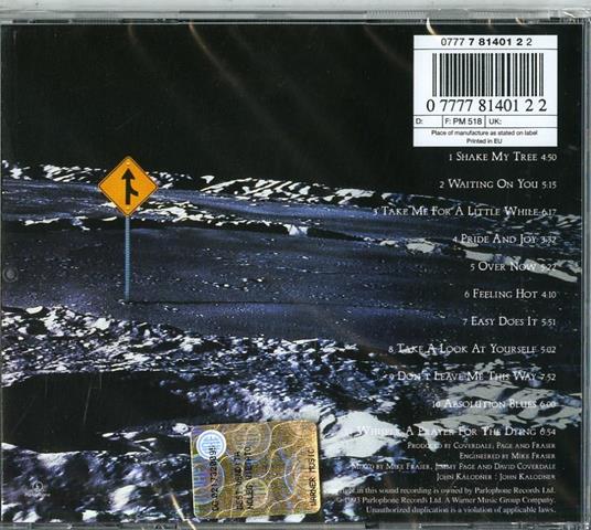 Coverdale - Page - CD Audio di Jimmy Page,David Coverdale - 2