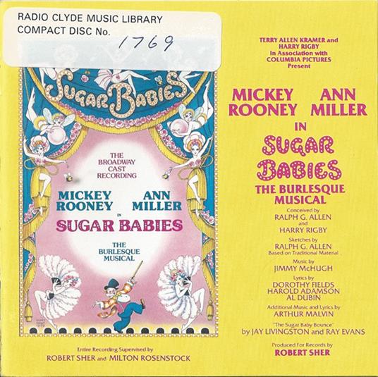 Sugar Baby (Colonna Sonora) - CD Audio