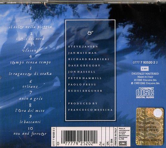Il Sole nella pioggia - CD Audio di Alice - 2