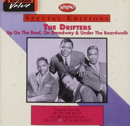 Up on the Roof, on Broadway & Under the Boardwalk - CD Audio di Drifters