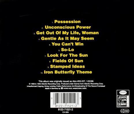 Heavy - CD Audio di Iron Butterfly - 2