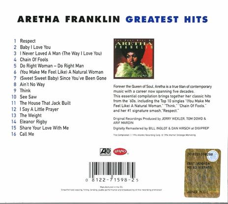 The Very Best of vol.1 - CD Audio di Aretha Franklin - 2