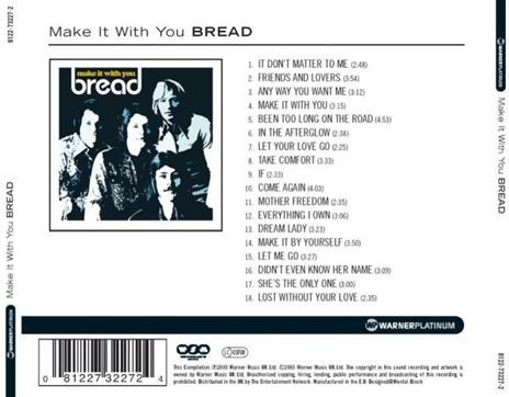 Make it with You - CD Audio di Bread - 2