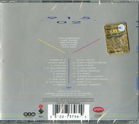 90125 (Expanded & Remastered) - CD Audio di Yes - 2