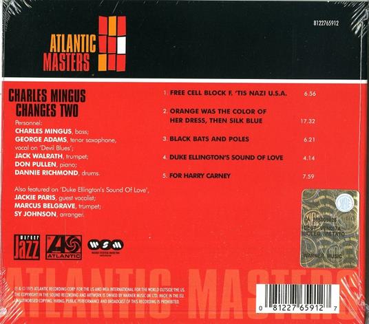 Changes Two - CD Audio di Charles Mingus - 2