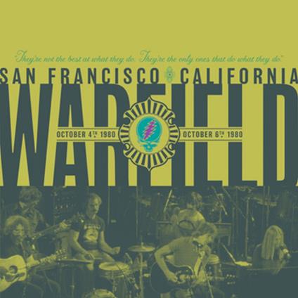 The Warfield, San Francisco, Ca Oct 4 & 6, 1980 - Vinile LP di Grateful Dead