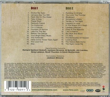 The Very Best of Jackson Browne - CD Audio di Jackson Browne - 2
