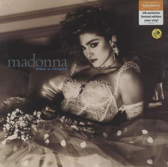 Like a Virgin (180 gr. Clear Vinyl Limited Edition) - Vinile LP di Madonna