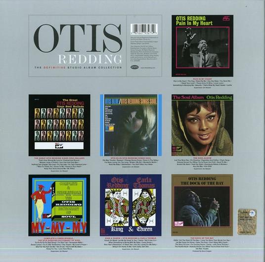 The Definitive Studio Album Collection - Vinile LP di Otis Redding - 2