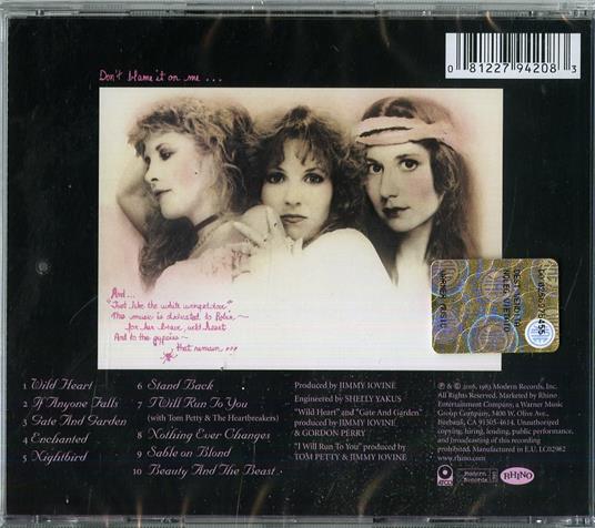 The Wild Heart (Remastered) - CD Audio di Stevie Nicks - 2