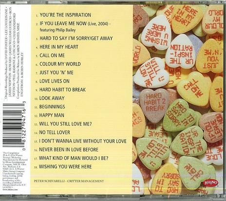 Love Songs - CD Audio di Chicago - 2
