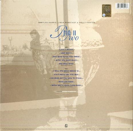Trio II - Vinile LP di Emmylou Harris,Dolly Parton,Linda Ronstadt - 2