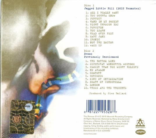 Jagged Little Pill (20th Anniversary Deluxe Edition) - CD Audio di Alanis Morissette - 2