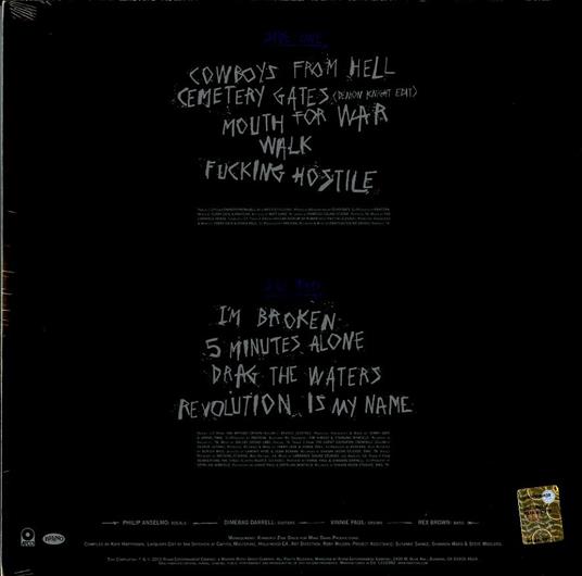 History of Hostility - Vinile LP di Pantera - 2