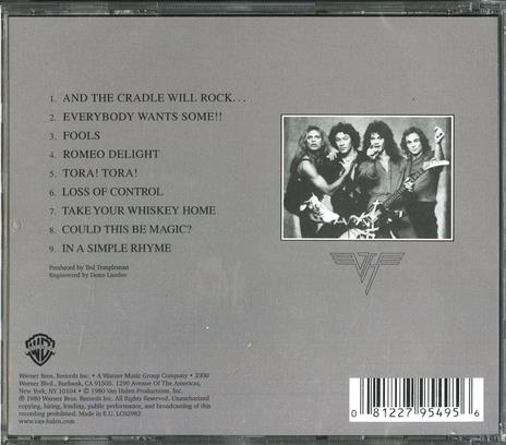 Women and Children First - CD Audio di Van Halen - 2