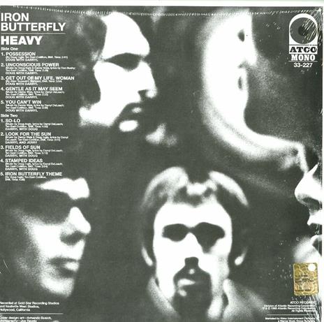 Heavy - Vinile LP di Iron Butterfly - 2
