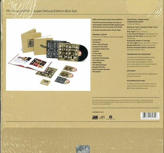 Physical Graffiti (Box Super Deluxe Edition) - Vinile LP + CD Audio di Led Zeppelin - 2
