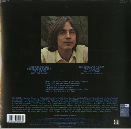 Late for the Sky - Vinile LP di Jackson Browne - 2
