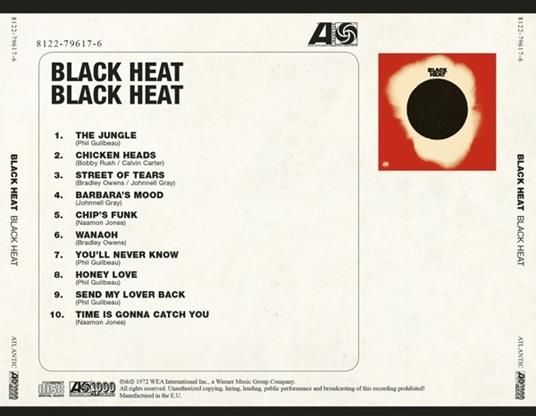 Black Heat (Japan Atlantic) - CD Audio di Black Heat - 2