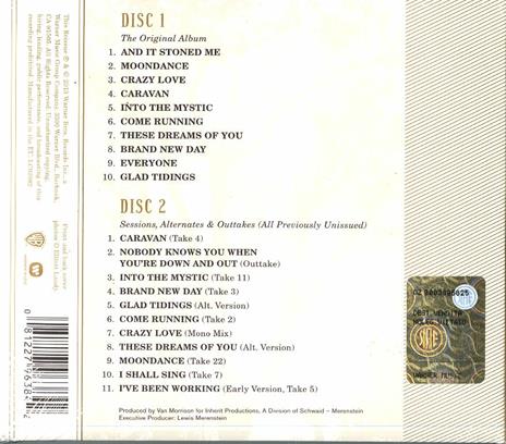 Moondance (Deluxe Edition) - CD Audio di Van Morrison - 2
