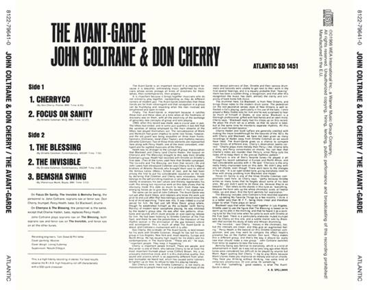 The Avant-Garde (Japan 24 Bit) - CD Audio di Don Cherry,John Coltrane - 2