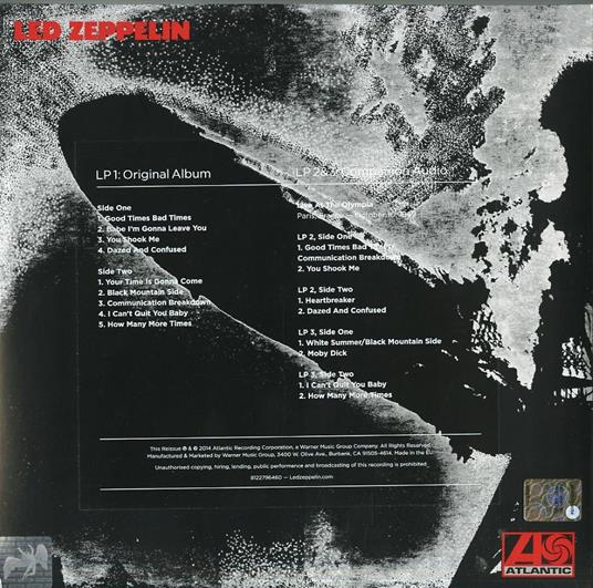 Led Zeppelin I (180 gr. Deluxe Edition) - Vinile LP di Led Zeppelin - 2