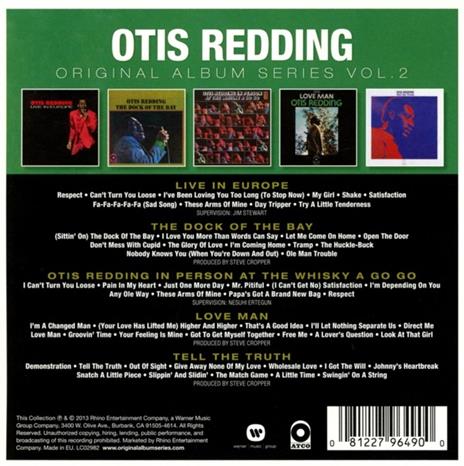 Original Album Series vol.2 - CD Audio di Otis Redding - 2