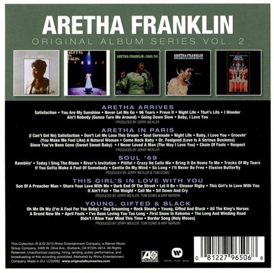 Original Album Series vol.2 - CD Audio di Aretha Franklin - 2