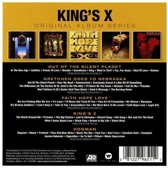 Original Album Series - CD Audio di King's X - 2