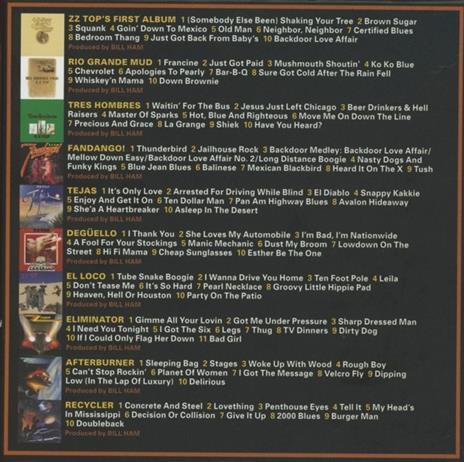The Studio Albums 1970-1990 - CD Audio di ZZ Top - 2