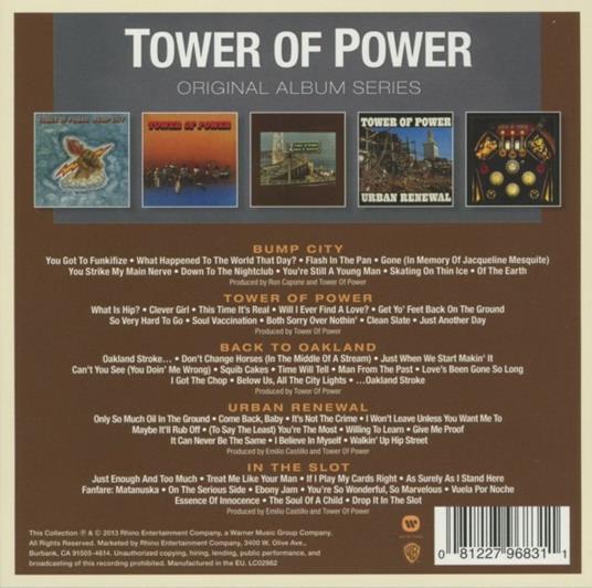 Original Album Series - CD Audio di Tower of Power - 2