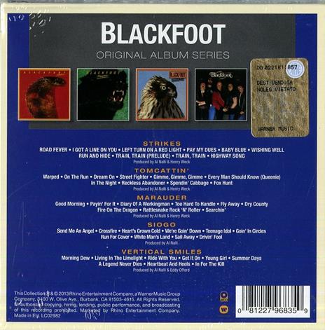 Original Album Series - CD Audio di Blackfoot - 2