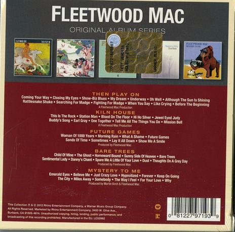 Original Album Series - CD Audio di Fleetwood Mac - 2