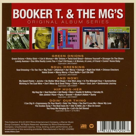 Original Album Series - CD Audio di Booker T. & the M.G.'s - 2