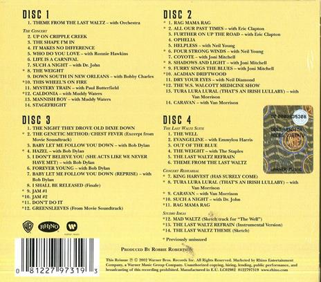 The Last Waltz - CD Audio di Band - 2