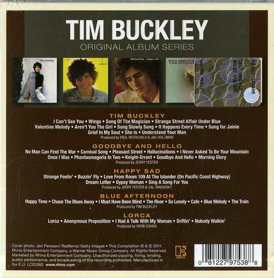 Original Album Series - CD Audio di Tim Buckley - 2