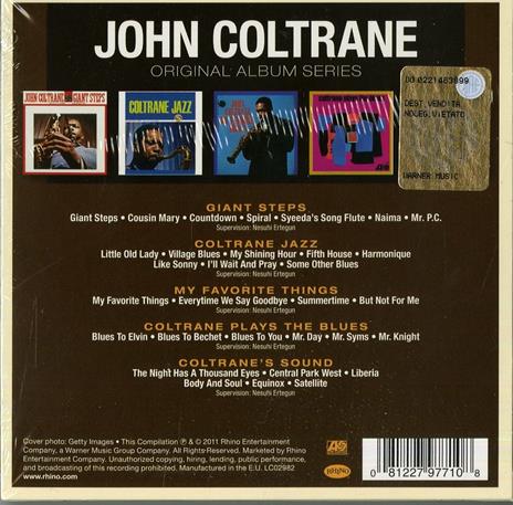 Original Album Series - CD Audio di John Coltrane - 2