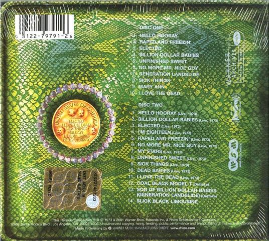 Billion Dollar Babies (Expanded Edition) - CD Audio di Alice Cooper - 2