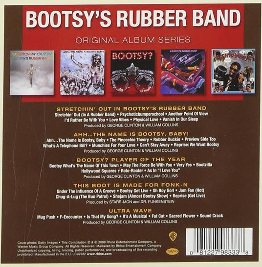 Original Album Series - CD Audio di Bootsy Collins - 2