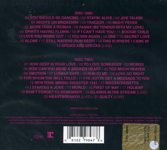 The Ultimate Bee Gees - CD Audio di Bee Gees - 2