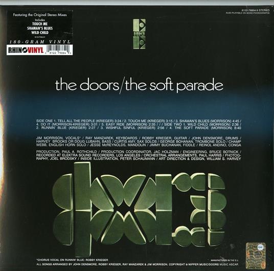 The Soft Parade - Vinile LP di Doors - 2