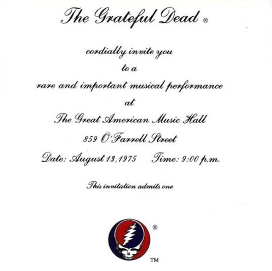 One From The Vault - CD Audio di Grateful Dead