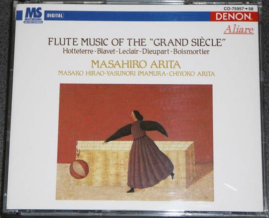 Flute music of the 'Grand siecle' - CD Audio di Jacques-Martin Hotteterre
