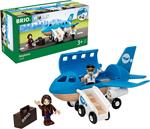 BRIO 33097 Set Deluxe Ferrovia e Trasporto Merci, BRIO World Ferrovie, Giochi per Bambini, Età Raccomandata 3+ Anni, Compatibile con Tutti i Prodotti BRIO